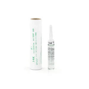 Ampolla acido de toque 14 ktes (Caja 50 unds)