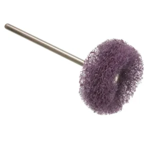 Cepillo montado circular fibra abrasiva