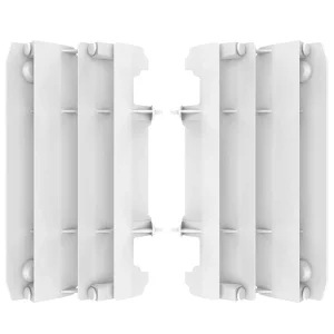 Aletines radiador Yamaha YZ125/250 05-21 Polisport - blanco