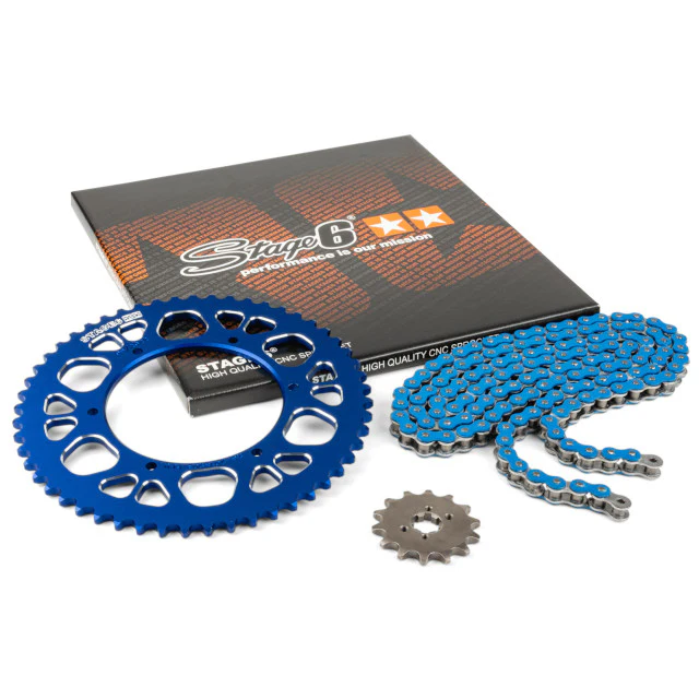 Kit de arrastre Aprilia SX / Derbi DRD / GPR 50cc 14x53 420 Stage6 - Imagen 3